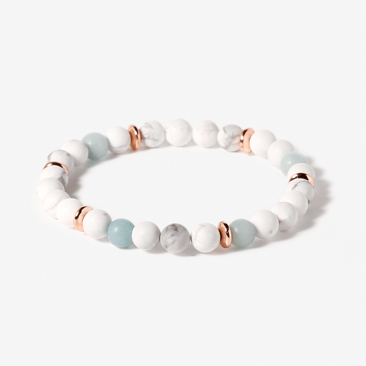 Howlite & Amazonite Bracelet