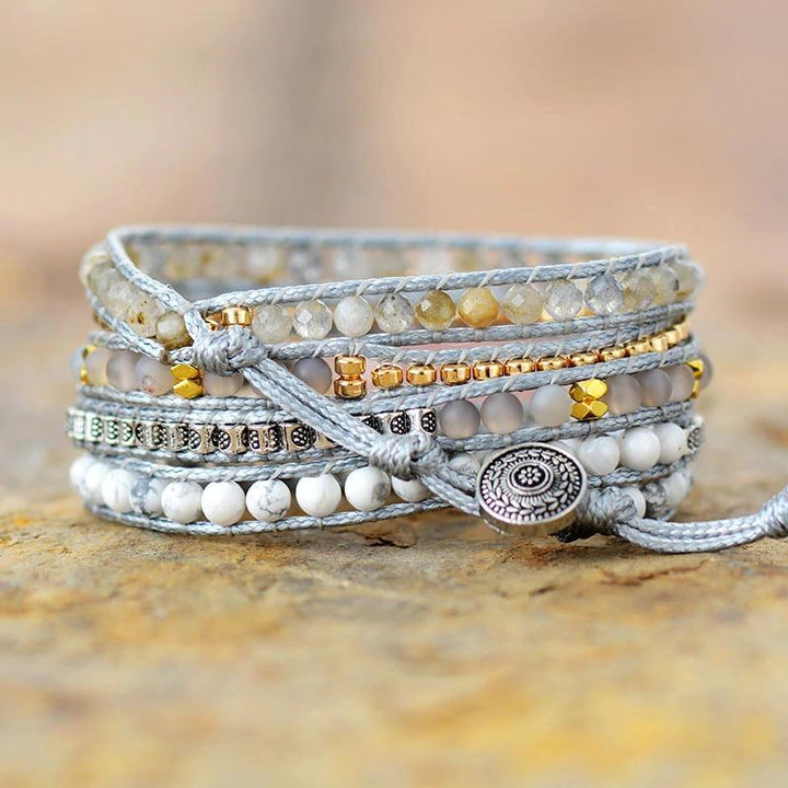 Inner Peace Wrap Bracelet - youwows